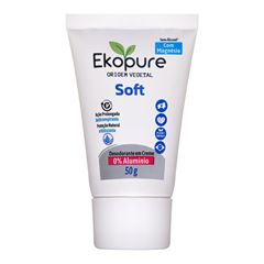 Desodorante Creme Bisnaga Ekopure Soft 50g