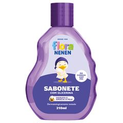 Sabonete Líquido Flora Nenen Glicerinado Sono Relaxante 210ml