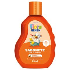 Sabonete Líquido Flora Nenen Glicerinado Banho De Alegria  210ml