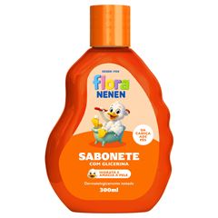 Sabonete Líquido Pouch Flora Nenen Glicerinado Banho De Alegria 250ml