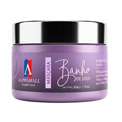 Máscara Alphahall Hidratação Banho de Seda Profissional 300g