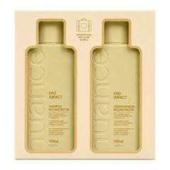 Kit Shampoo Condicionador Mini Viagem Nuance Pro Impact 100ml