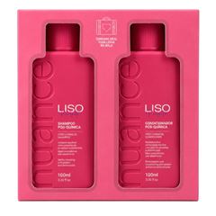 Kit Shampoo Condicionador Mini Viagem Nuance Liso Perfeito 100ml