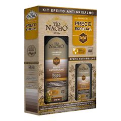 Kit Shampoo 415ml+ Condicionador 200ml Tio Nacho Antigrisalho