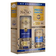 Kit Shampoo 415ml+ Condicionador 200ml Tio Nacho Engrossador