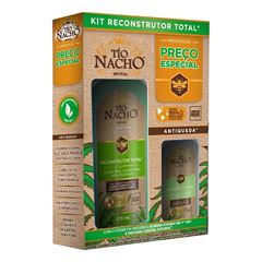 Kit Shampoo 415ml+ Condicionador 200ml Tio Nacho Reconstrução