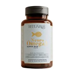 Suplemento Rituária Neuro Ômega 3 Super Dha 60 Cápsulas