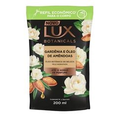 Refil Sabonete Liquido Lux Gardênia e Óleos de Amêndoas 200ml