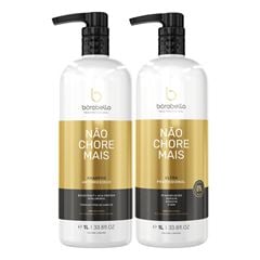 Kit shampoo Alisante Borabella Não Chore Mais 1L