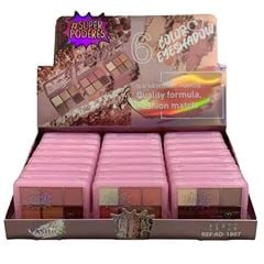 Paleta de Sombras Super Poderes 6 Cores