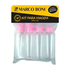 Kit Viagem Marco Boni C/4 Mini Frascos 100ml