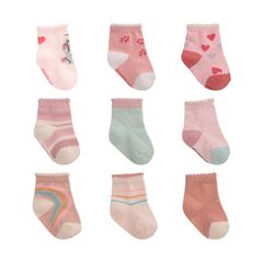 Kit Meia Pimpolho Colorida Tag 00-15 Feminina C/3 REF 0301144