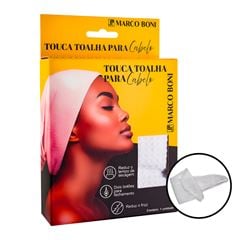 Touca Marco Boni Toalha Para Cabelo
