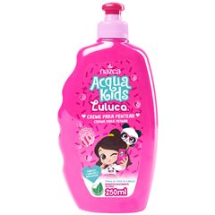 Creme Para Pentear Nazca Acqua Kids Luluca Todos os Tipos de Cabelo 250ml