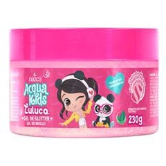 Gel Glitter Para Cabelo Nazca Acqua Kids Luluca Todos Os Tipos 230g