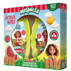 Kit Shampo + Condicionador Frutas Nazca Acqua Kids Melancia 250ml