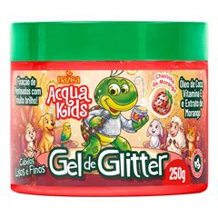 Gel Glitter Para Cabelo Nazca Acqua Kids Cabelos Lisos Finos 250g