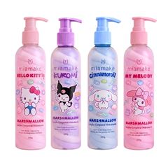 Hidratante Corporal Mia Make Amigos Hello Kitty Marshmallow 220g