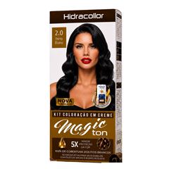 Coloração Creme Hidracollor Magic ton 2,0