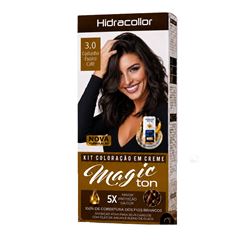 Coloração Creme Hidracollor Magic ton 3,0