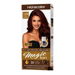 Coloração Creme Hidracollor Magic ton 3,66