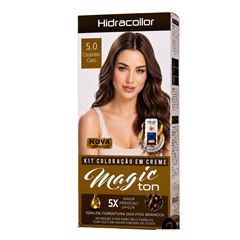 Coloração Creme Hidracollor Magic ton 5,0