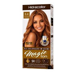 Coloração Creme Hidracollor Magic ton 8,4