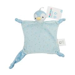 Naninha de Algodão Pimpolho Masculina Pinguim Azul