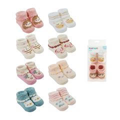 Kit Meia Pimpolho 2 Pares RN Feminina Sortido REF 0301522