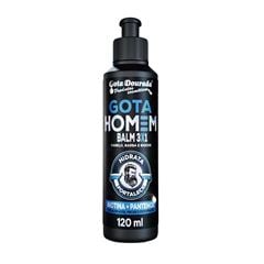 Balm Barba Bigode Cabelo Gota Dourada Gota Homem 120ml