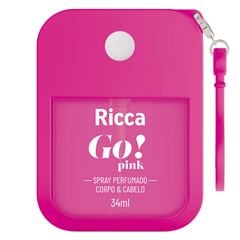 Spray Perfumado Colonia Ricca Go Pink 34ml