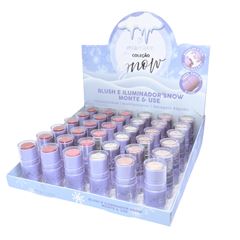 Blush e Iluminador Mia Make Snow Monte & Use