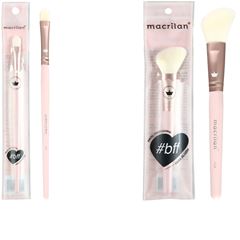 Pincel F03 Profissional Para Corretivo Macrilan - Linha Bff