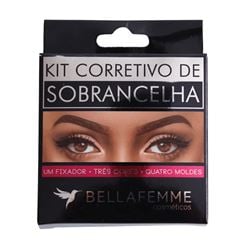 Kit Corretivo Para Sobrancelhas Bella Femme