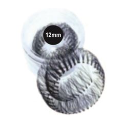 TUFO DE CILIOS POSTICOS DE FIBRA 12X1 12