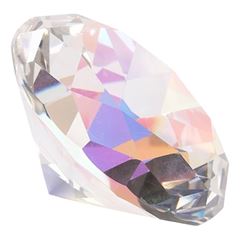DIAMANTE TRANSPARENTE C FUNDO ROSA