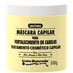Máscara Capilar Gota Dourada Fortalecimento 500G