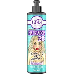 Gota Dourada Condicionador Matizador 3D Platinado 300Ml
