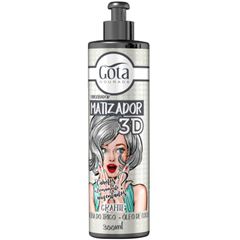 Gota Dourada Condicionador Matizador 3D Grafite 300Ml