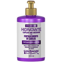 Creme Para Pentear Gota Dourada Desamarelador 320Ml