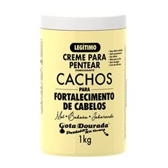 Gota Dourada Fortalecimento Creme Pentear 1Kg