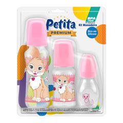 Kit De Mamadeira Cinturada Com Bico De Silicone - Cherie