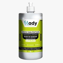 Creme Para Pentear Mady Litrão Óleo de Babosa 1lt