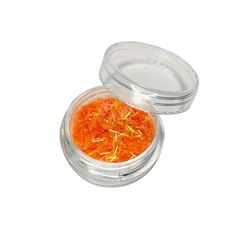 Pote Com Glitter N? 2 Para Decorac?o De Unha - Laranja