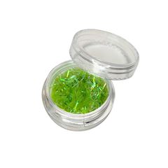 Pote Com Glitter N? 2 Para Decorac?o De Unha - Verde