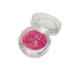 Pote Com Glitter N? 2 Para Decorac?o De Unha - Rosa