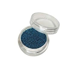 Pote Com Caviar Verde Para Decorac?o De Unha