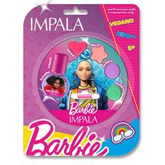 Kit Esmalte E Maquiagem Infantil Impala Barbie Cjt 1