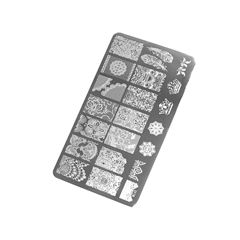 Placa De Metal Bc-03 Para Carimbo De Unha