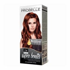 Coloração Probelle Super Bonita Louro Médio Acobreado 7.4